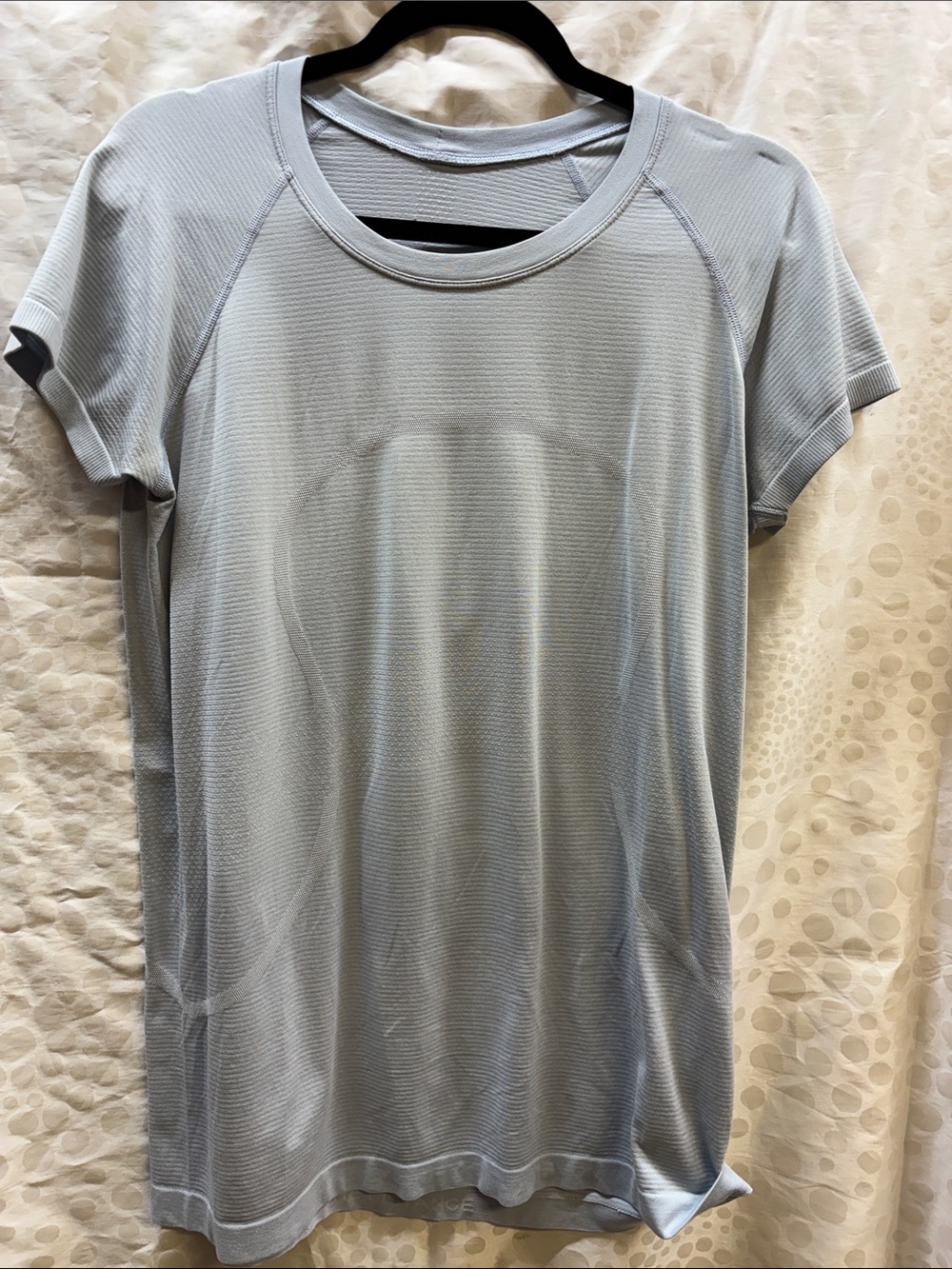 Lululemon swiftly short lo sleeve top -Light Blue - size 12